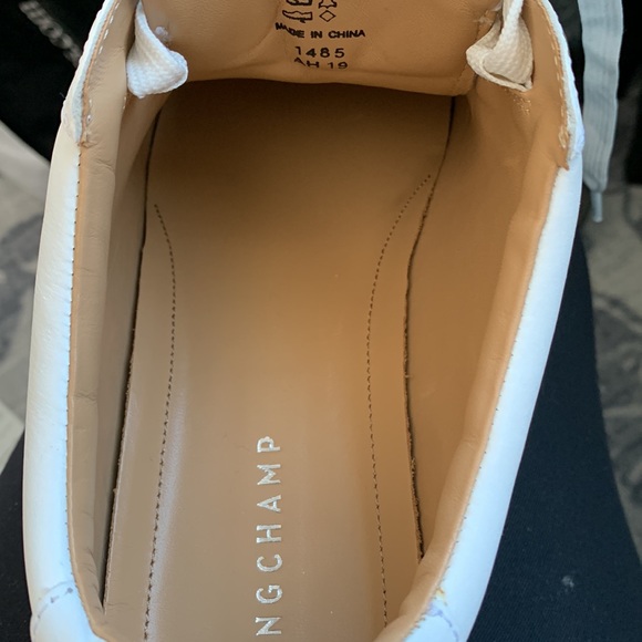 *HOST PICK*  Longchamp White Leather Sneakers - Picture 14 of 14
